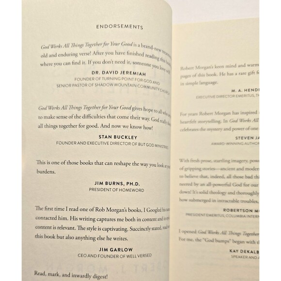 God Works All Things Together for Your Good -Robert J. Morgan - Picture 2 of 10